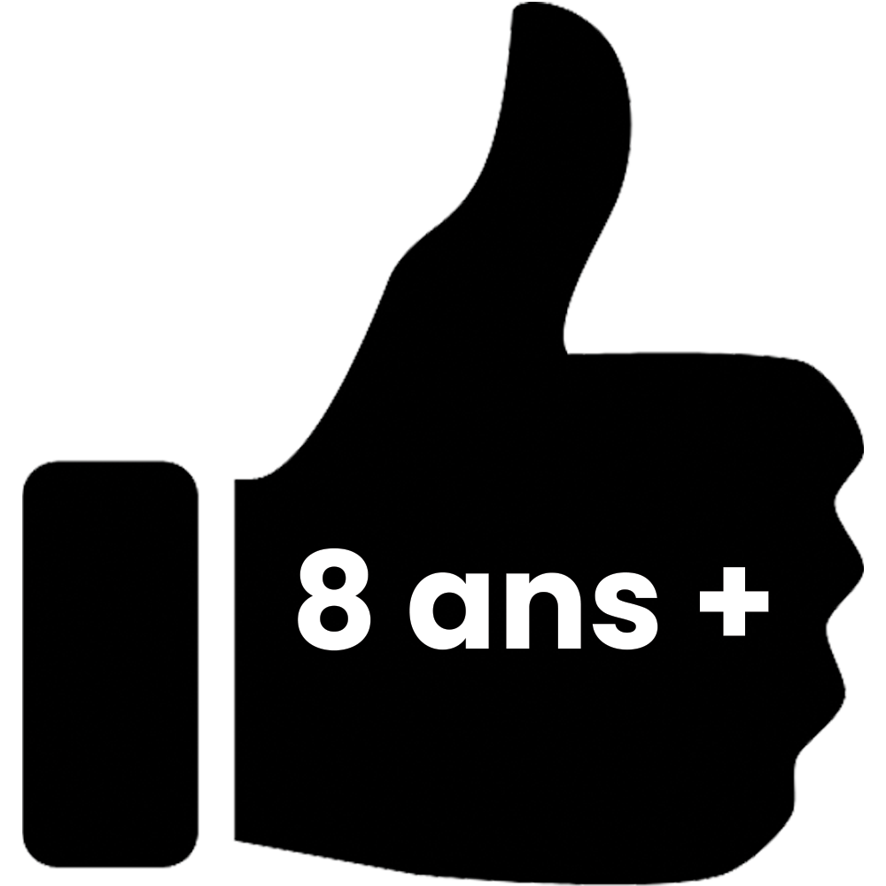contenu conseillé aux plus de 8 ans